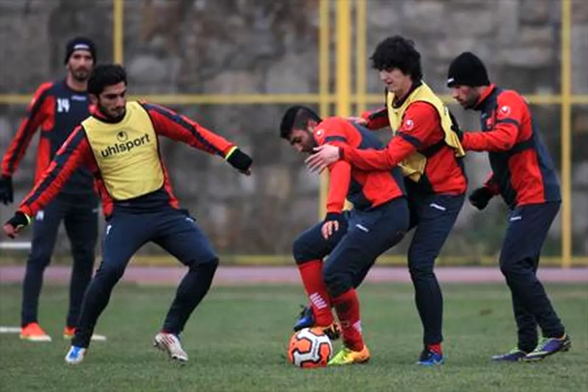 آخرین اخبار از تمرین پرسپولیس بد شانس!