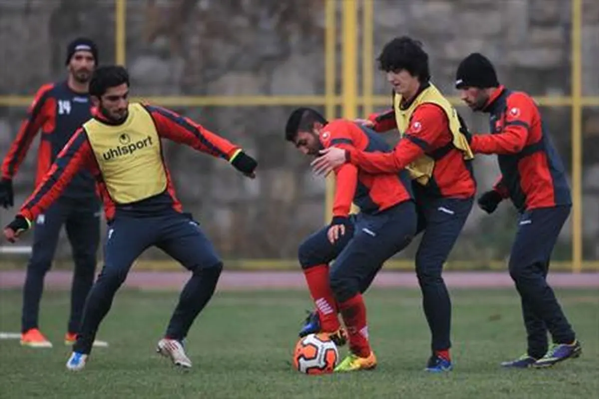 آخرین اخبار از تمرین پرسپولیس بد شانس!