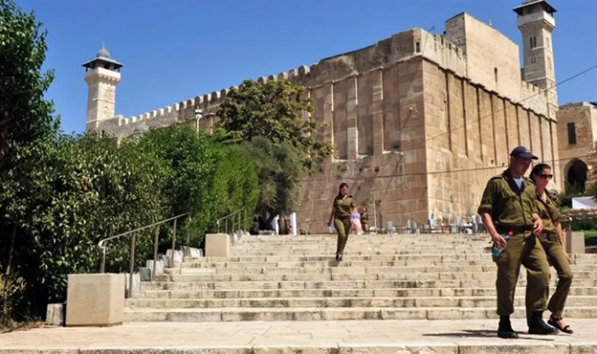 راندن فلسطینیها از حرم ابراهیمی