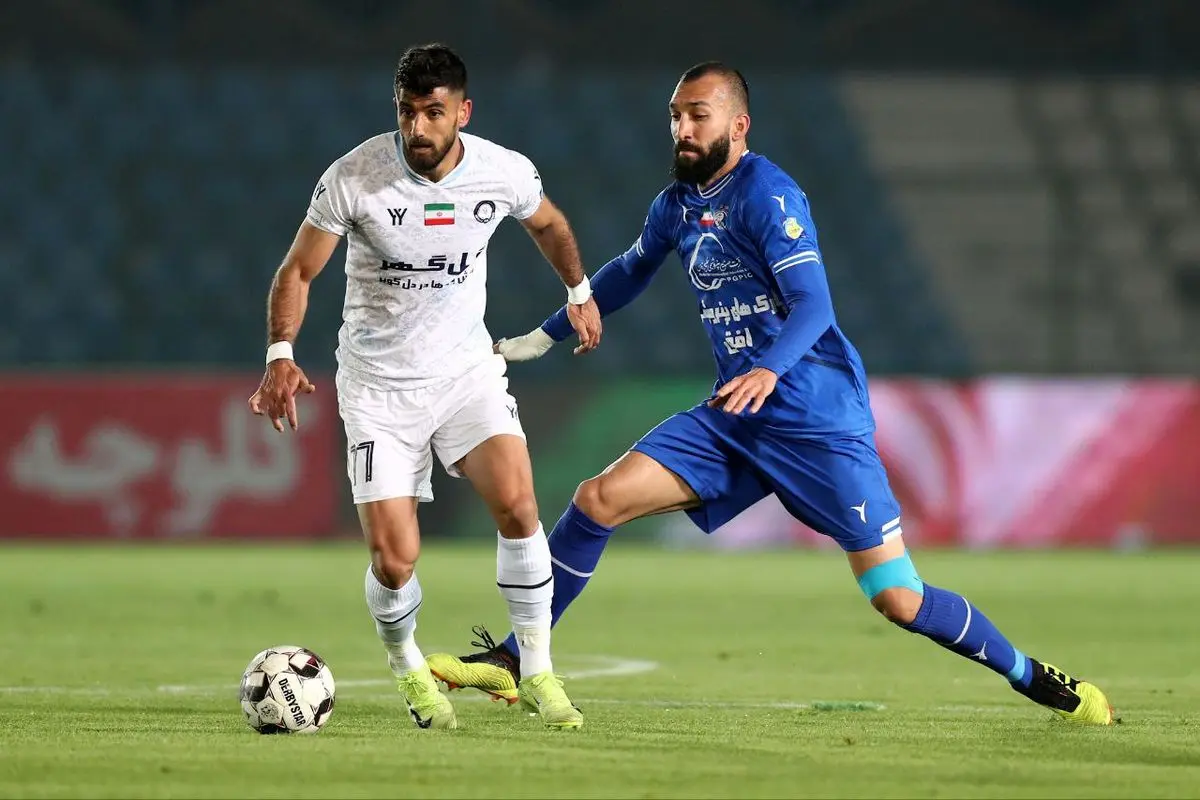 گزارش زنده: استقلال 0 - گل‌گهر 1