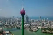 برج نیلوفر آبی کلمبو/ عکس