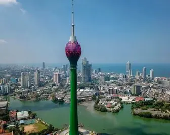 برج نیلوفر آبی کلمبو/ عکس