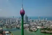برج نیلوفر آبی کلمبو/ عکس