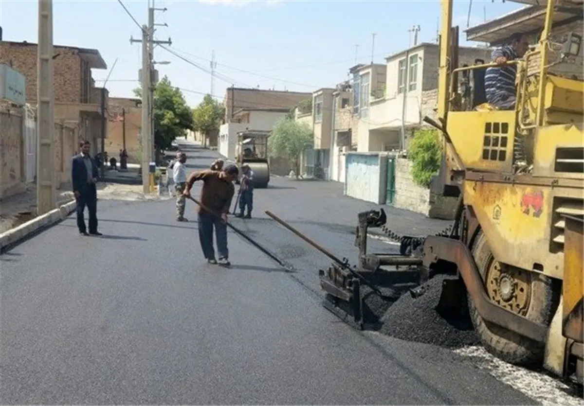 عملیات اجرایی ۱۰۰ پروژه بهسازی معابر شهر اردبیل آغاز شد