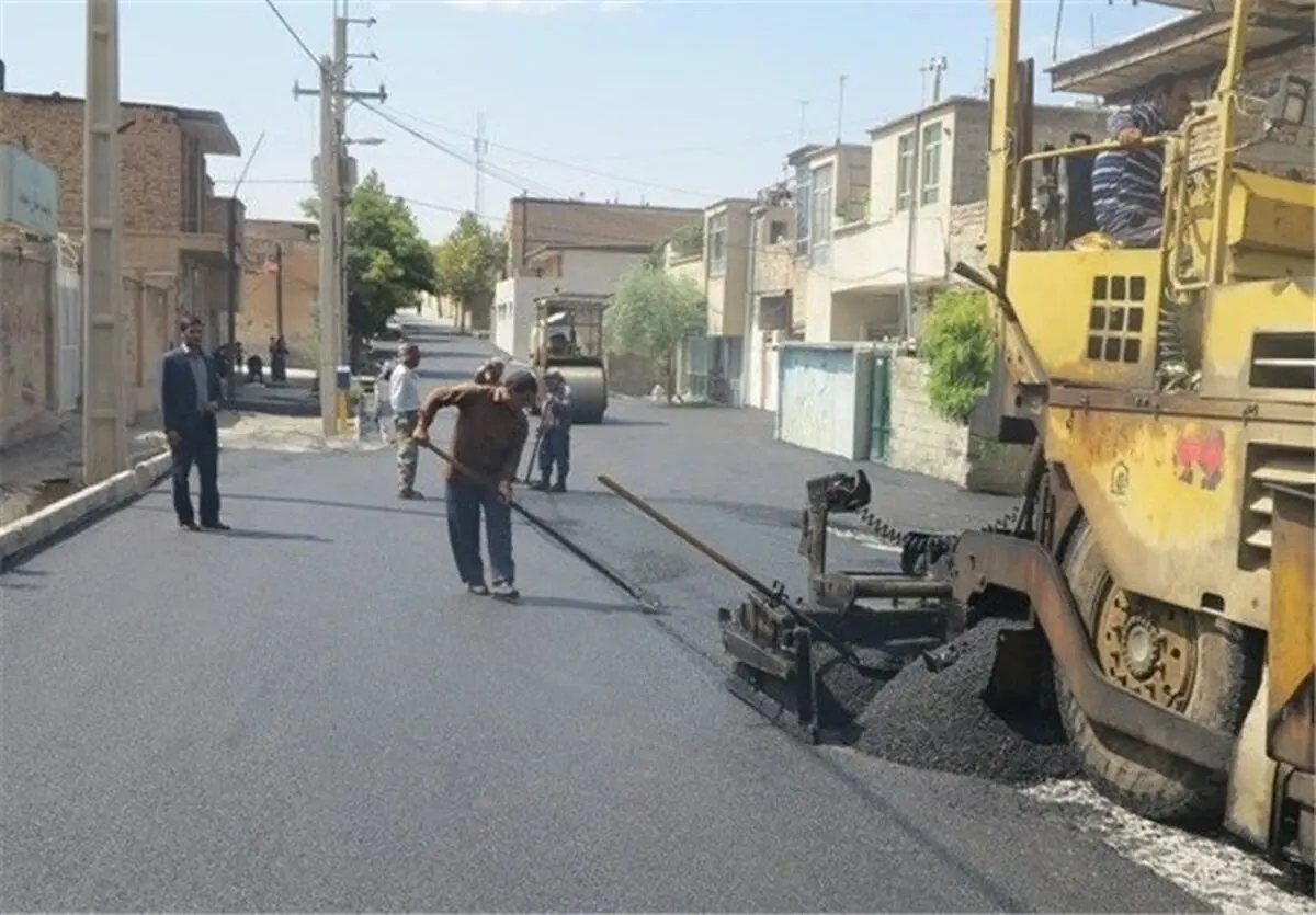عملیات اجرایی ۱۰۰ پروژه بهسازی معابر شهر اردبیل آغاز شد