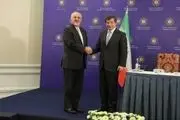 دیدار ظریف و داووداوغلو / گزارش تصویری