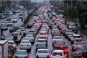 ترافیک نیمه‌سنگین در محدوده پل جاجرود