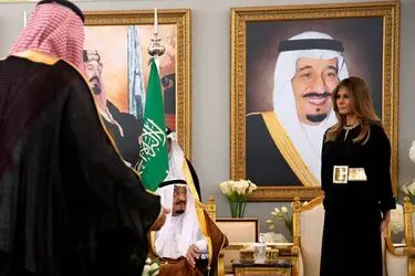 دونالد و ملانیا