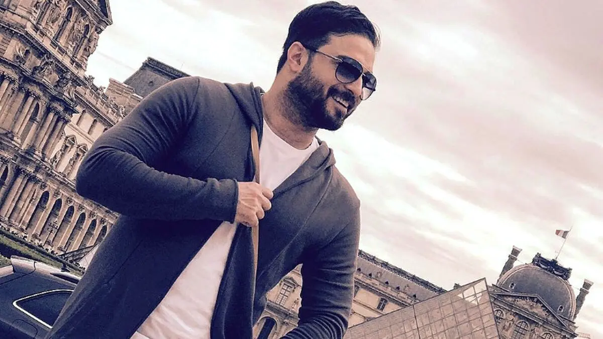 «بابک جهانبخش» بدون لبخند همیشگی/ عکس