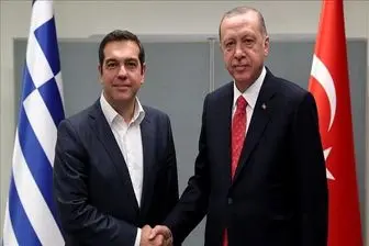 دیدار نخست وزیر یونان با اردوغان