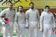 اشک‌ها و لبخندهای شمشیربازان ایرانی در لهستان/ عکس