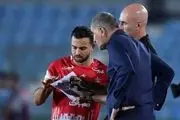 قلم قرمز روی نام شماره ۷ پرسپولیس