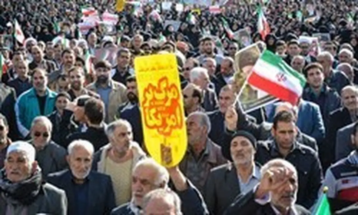 تاکید وبگاه صهیونیستی بر فروکش کردن آشوب ها در ایران
