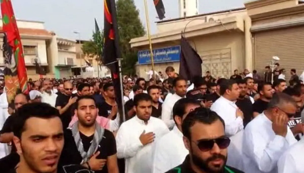 تظاهرات گسترده در شرق عربستان / فیلم