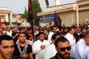 تظاهرات گسترده در شرق عربستان / فیلم