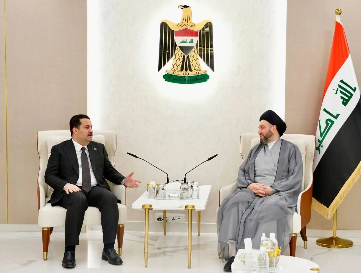 دیدار حکیم با السودانی