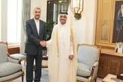 دیدار امیرعبداللهیان با نخست‌وزیر و وزیر خارجه قطر