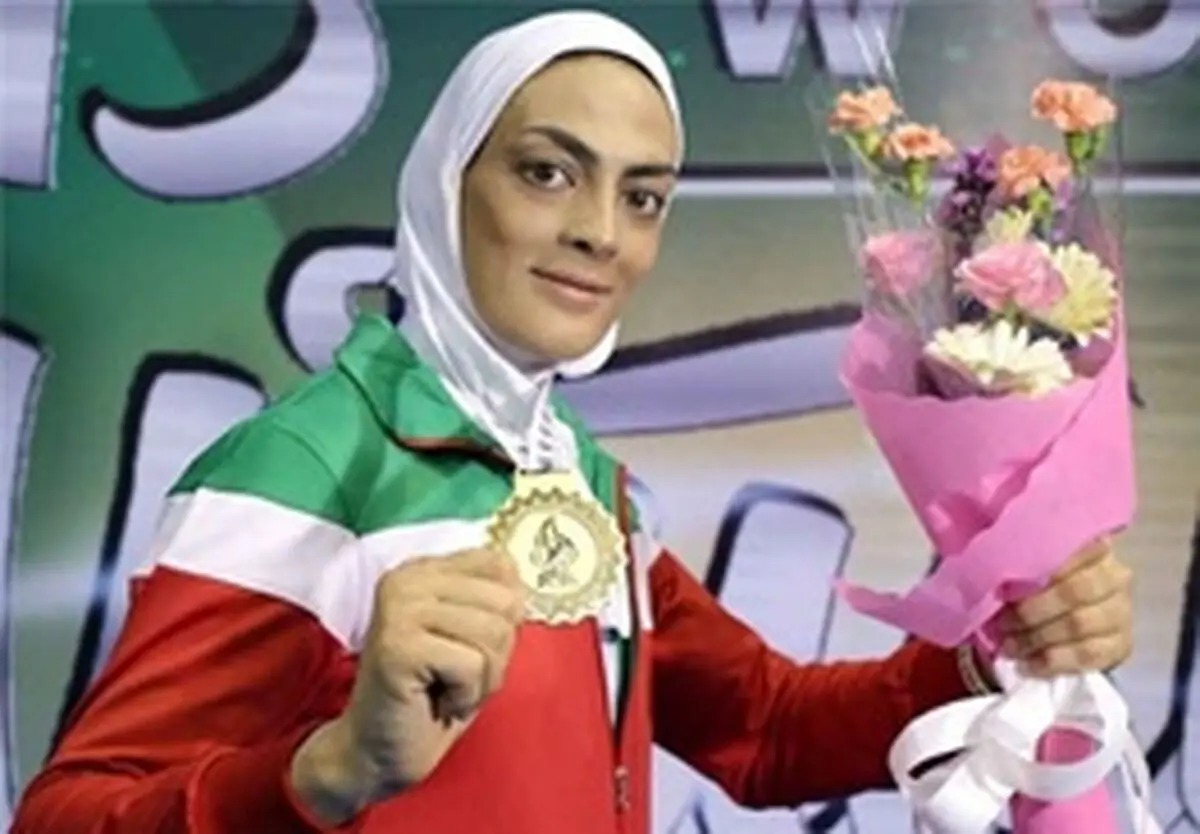  درخواست جالب شهربانو منصوریان از مقام معظم رهبری 