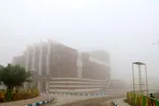 بندر مه آلود/گزارش تصویری