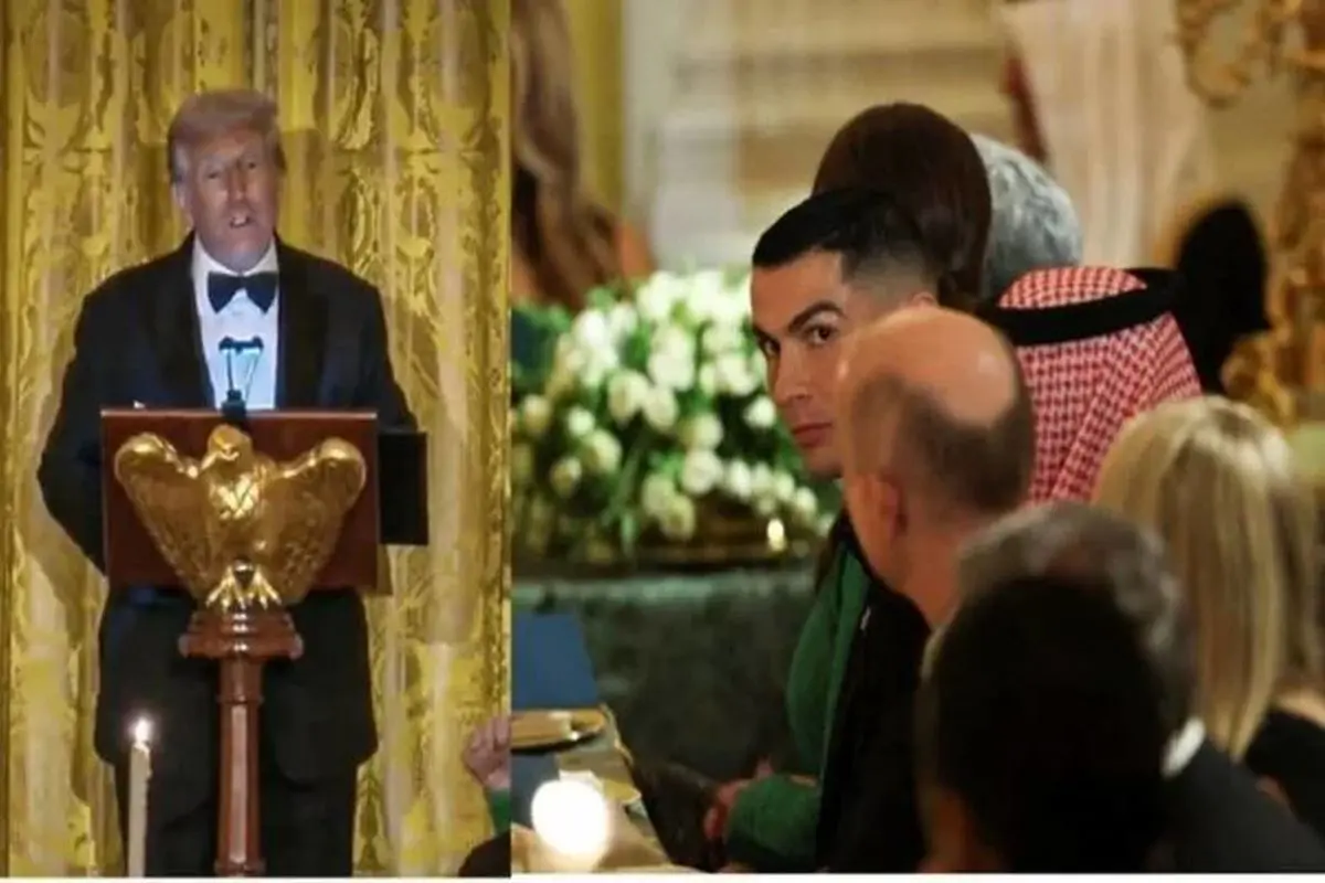 واکنش ترامپ به حضور  رونالدو در کاخ سفید