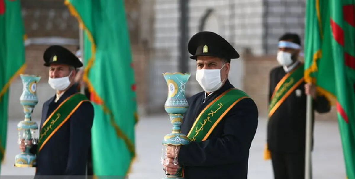 برگزاری جشن میلاد حضرت صاحب الزمان (عج) در آستان حضرت عبدالعظیم