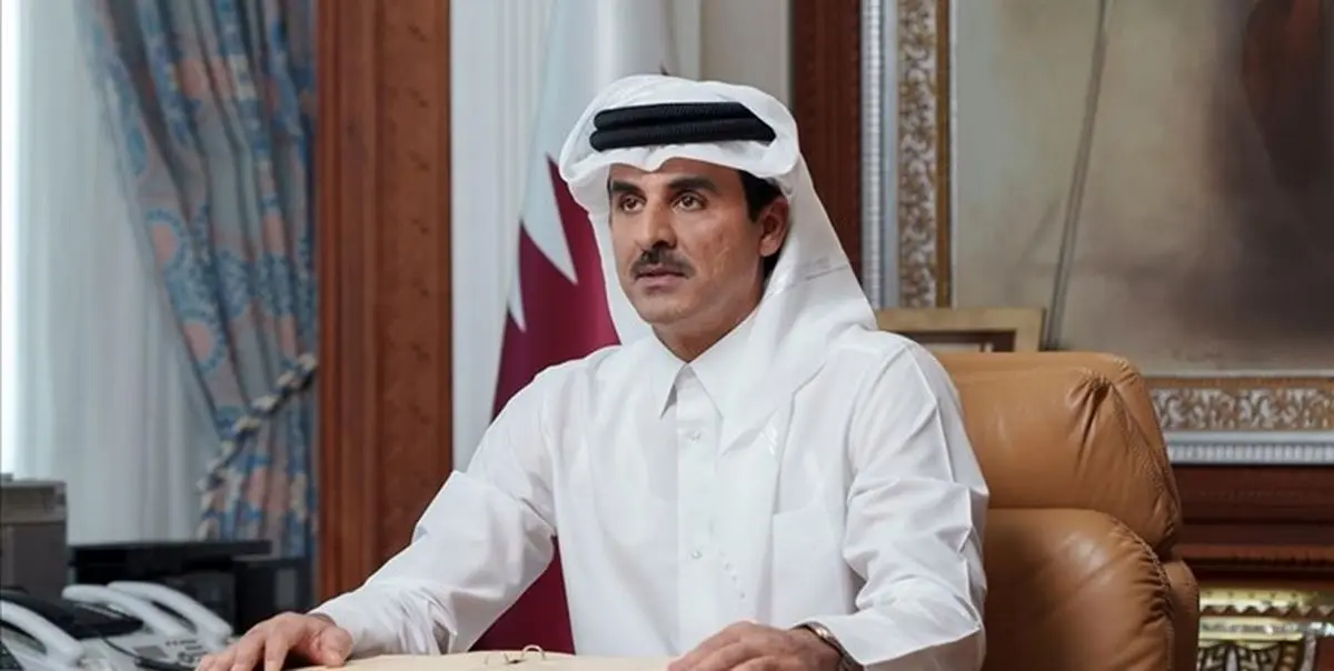 گفتوگوی تلفنی امیر قطر با زلنسکی