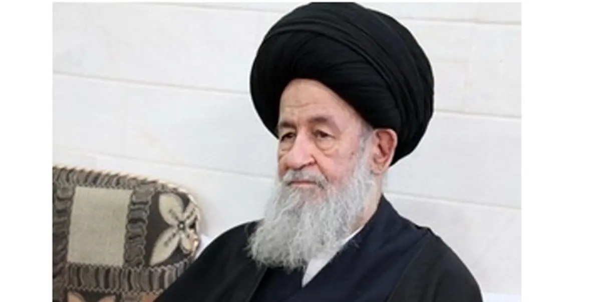 عیادت رئیس دفتر رهبر انقلاب از آیتالله علویگرگانی