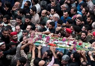 آغاز تشییع پیکر مطهر ۱۳۵ شهید گمنام در تهران