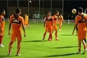 تمرین همزمان امید‌ها با بازیکنان عربستانی