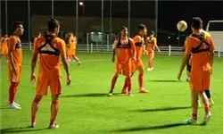 تمرین همزمان امید‌ها با بازیکنان عربستانی