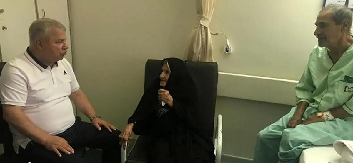 پیشکسوت پرسپولیس از بیمارستان مرخص شد