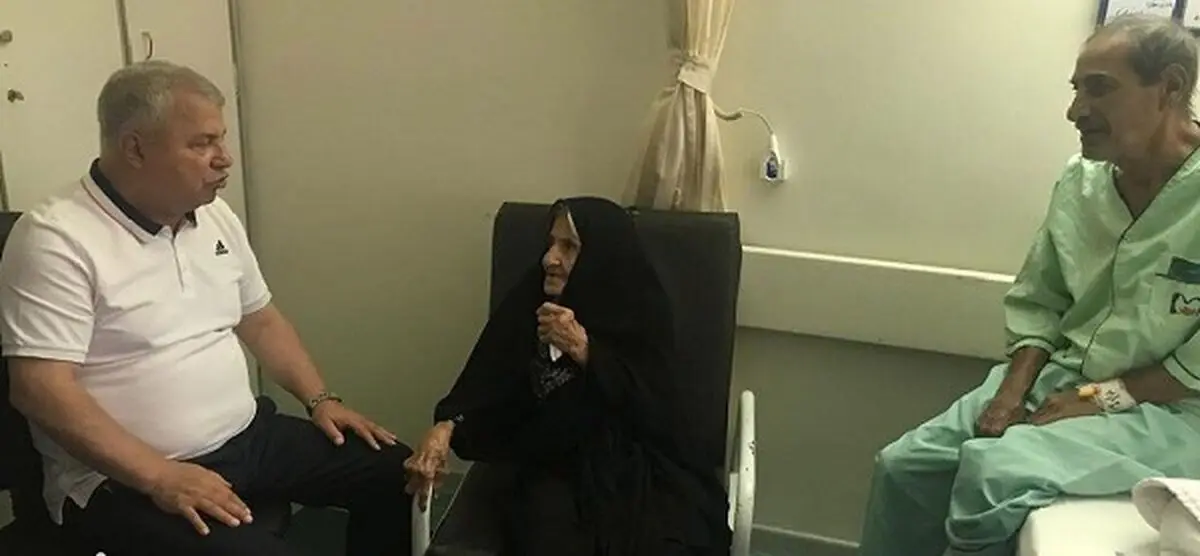 پیشکسوت پرسپولیس از بیمارستان مرخص شد