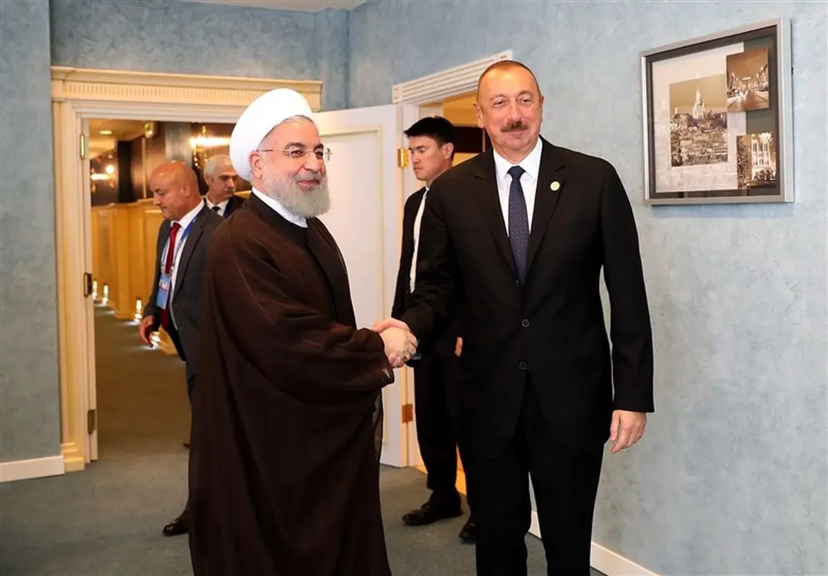 روحانی: تحول بزرگی در سطح روابط تهران - باکو ایجاد شده است