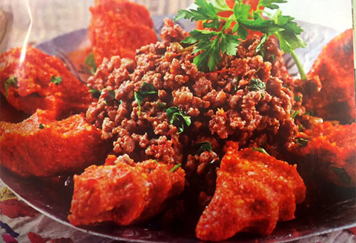 طرز تهیه کباب عربی با کوفته سیب زمینی