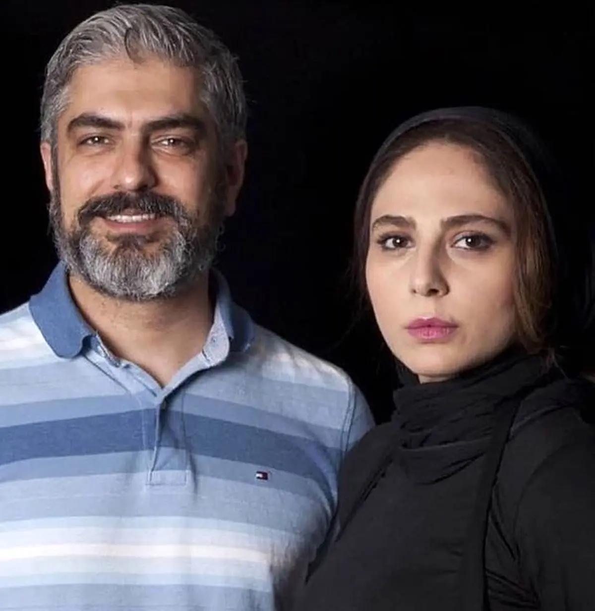 سلفی جدید مهدی پاکدل و همسرش رعنا آزادی ور+ عکس