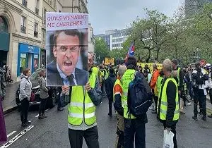 تجمع معترضان جلیقه‌زرد در بروکسل