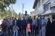بدرقه غریبانه بلندترین مرد ایران به پارالمپیک+تصاویر