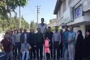 بدرقه غریبانه بلندترین مرد ایران به پارالمپیک+تصاویر