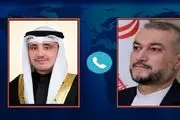 رایزنی تلفنی وزرای خارجه ایران و کویت 
