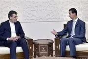 جابری‌انصاری با بشار اسد دیدار و گفت‌وگو کرد