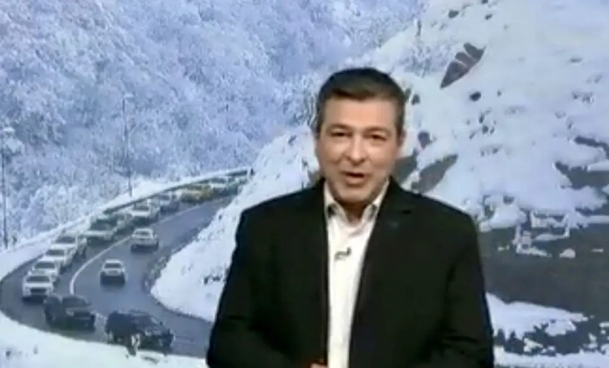 بگومگوی کارشناس هواشناسی با مجری تلویزیون