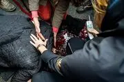  جان دادن در ۲۰ قدمی بیمارستان+تصاویر