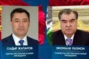  گفت‌وگوی تلفنی روسای جمهور تاجیکستان و قرقیزستان 