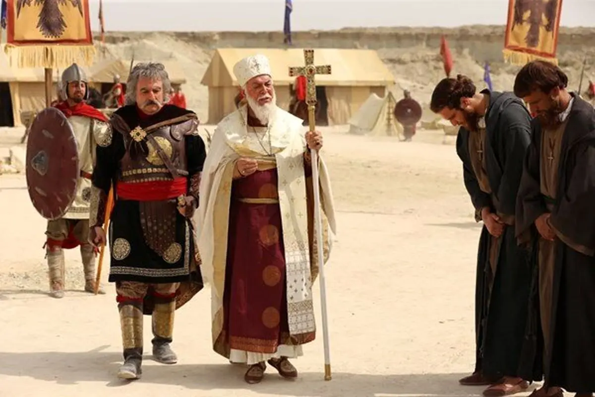 بازدید رئیس صداوسیما از پشت صحنه «سلمان فارسی»+ عکس
