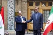استقبال امیرعبداللهیان از وزیر خارجه سوریه در تهران