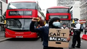 تظاهرات ضدنژادپرستی در لندن+ عکس
