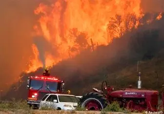 اعلام وضعیت اضطراری در پی آتش‌سوزی گسترده در کالیفرنیا