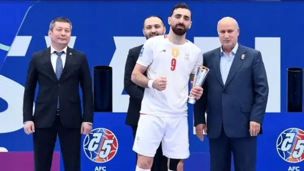 آسیا در مشت یک ایرانی؛ بهترین بازیکن تورنمنت انتخاب شد