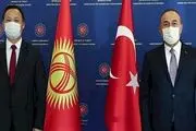 رایزنی وزرای خارجه ترکیه و قرقیزستان