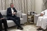 دیدار علی باقری با مقام قطری
